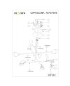 ***OFER/DES*** CAPUCCINA * LÁMPARA LED 55W